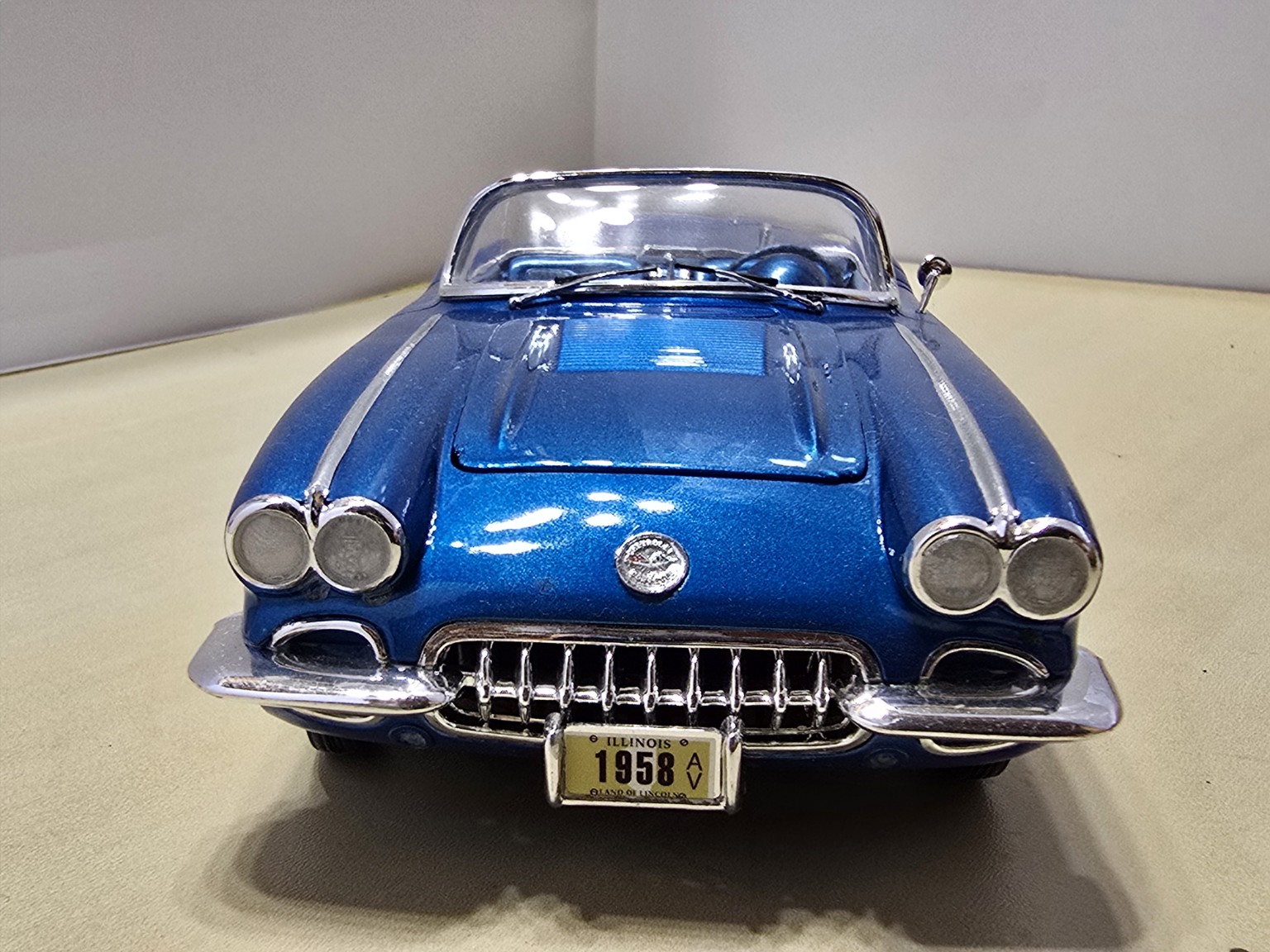 Chevrolet Corvette 1958 – predný pohľad