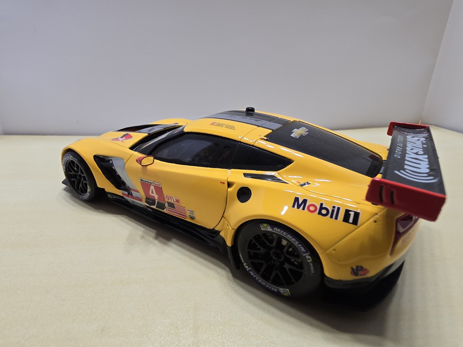 Chevrolet Corvette C7.R – zadný bočný pohľad