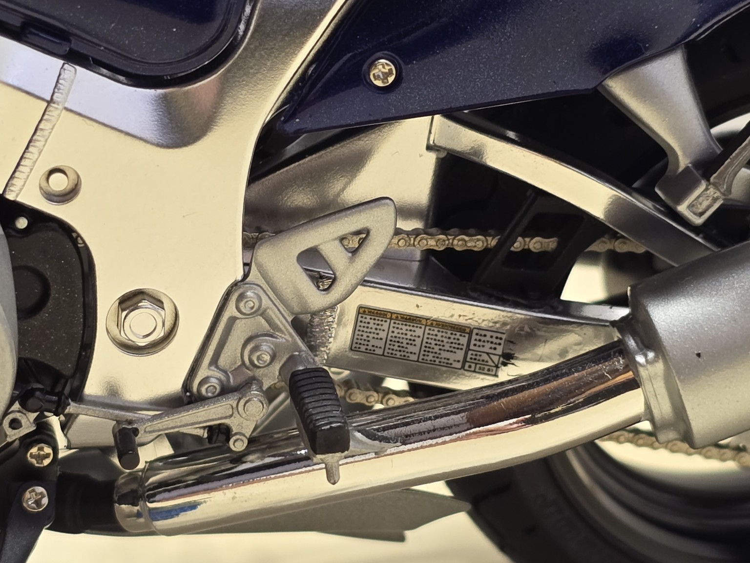 Suzuki GSX1300R Hayabusa - detail pohonu