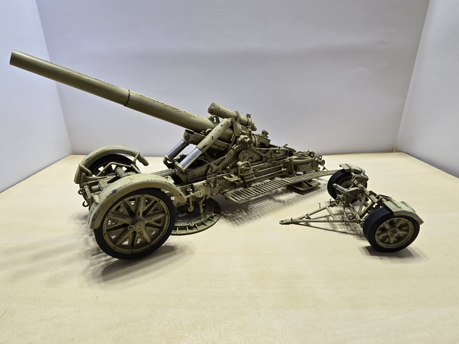 German 17 cm Kanone 18 Trumpeter 1:35
