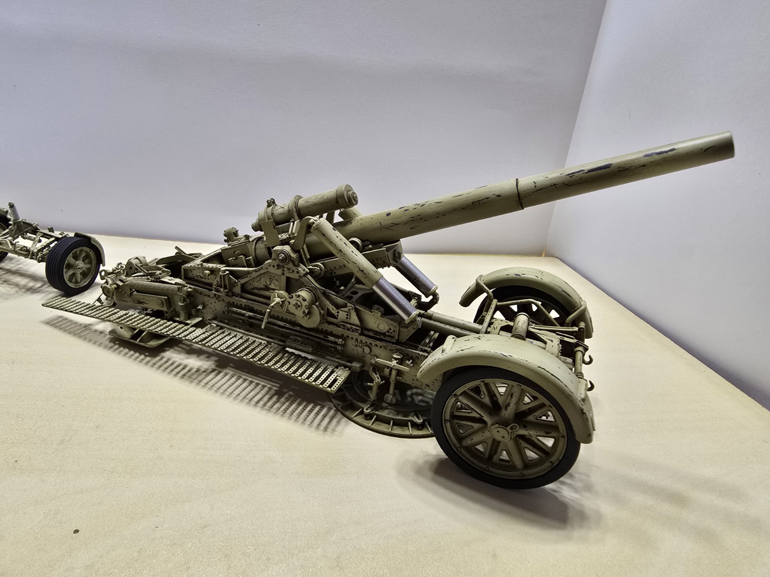 17 cm Kanone 18 – pohľad z druhej strany