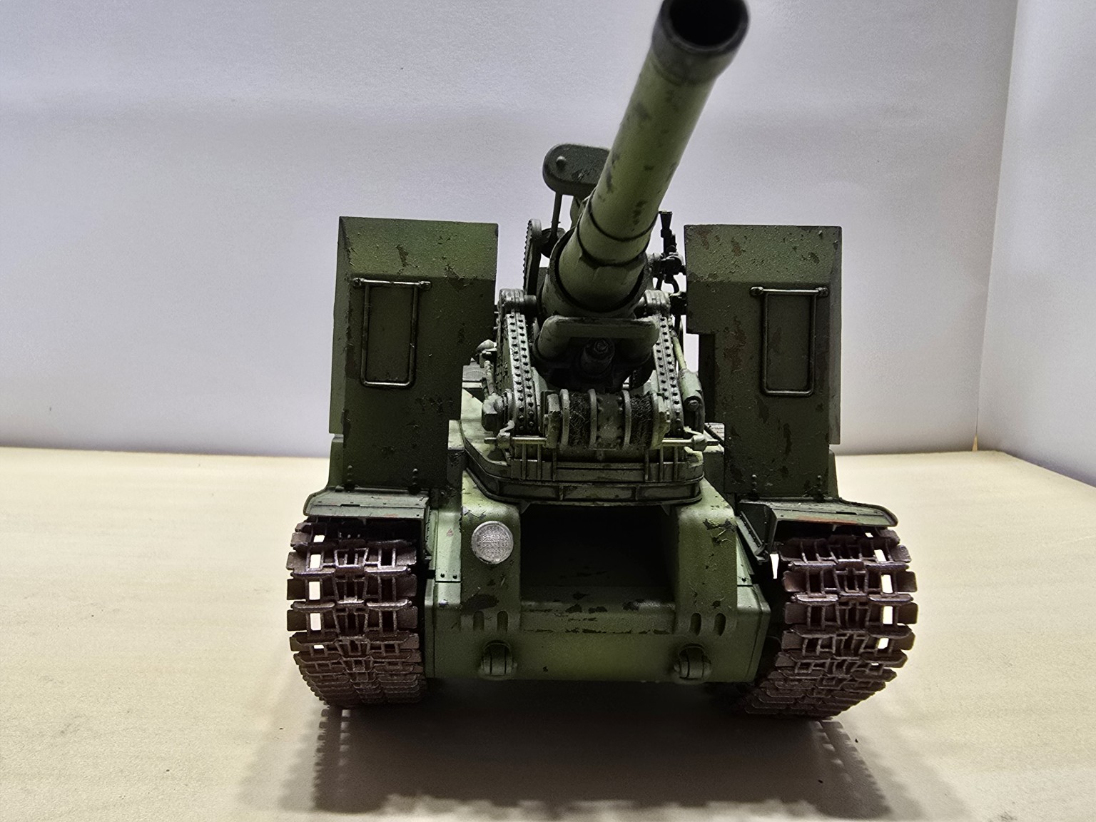 Soviet S-51 – detail 203 mm húfnice B-4