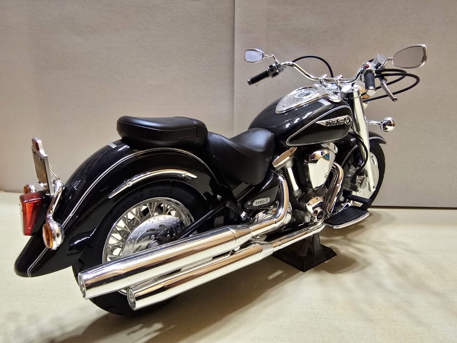 Yamaha Wild Star - zadný pohľad